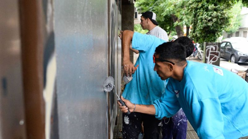 “Ciudad Limpia” realizó nuevas intervenciones de mantenimiento y puesta en valor 