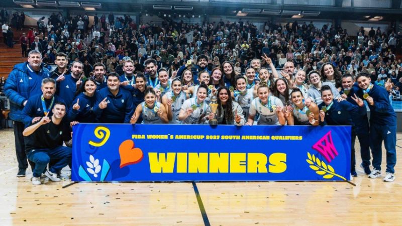 Las Gigantes volvieron a gritar campeonas: Argentina venció a Venezuela y conquistó el Sudamericano de básquet