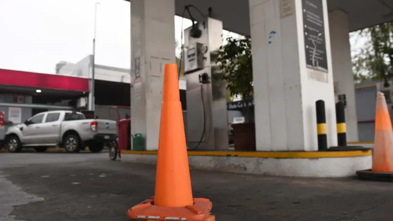 Preocupación en La Plata por una pérdida de gas en una estación de servicio abandonada
