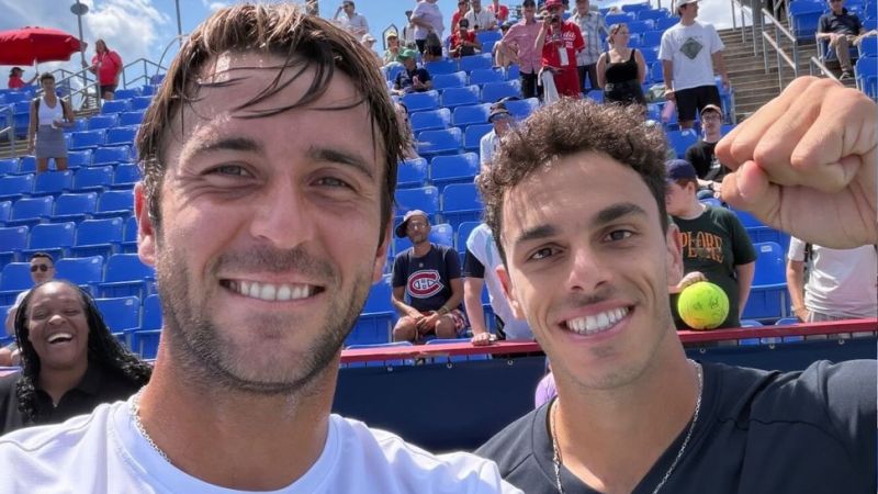 Triunfazo en Montreal: el platense Etcheverry y Cerúndolo dieron el batacazo en el dobles