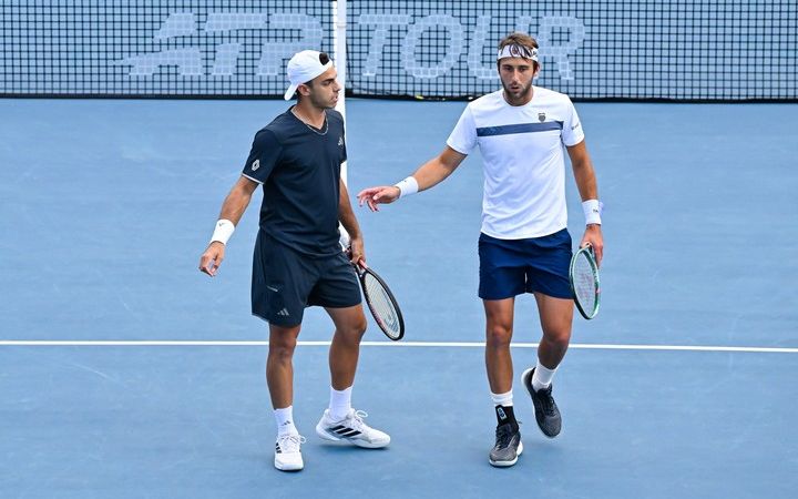 Se terminó el sueño de Tomás Etcheverry en Cincinnati: cayó en dobles ante Granollers y Zeballos