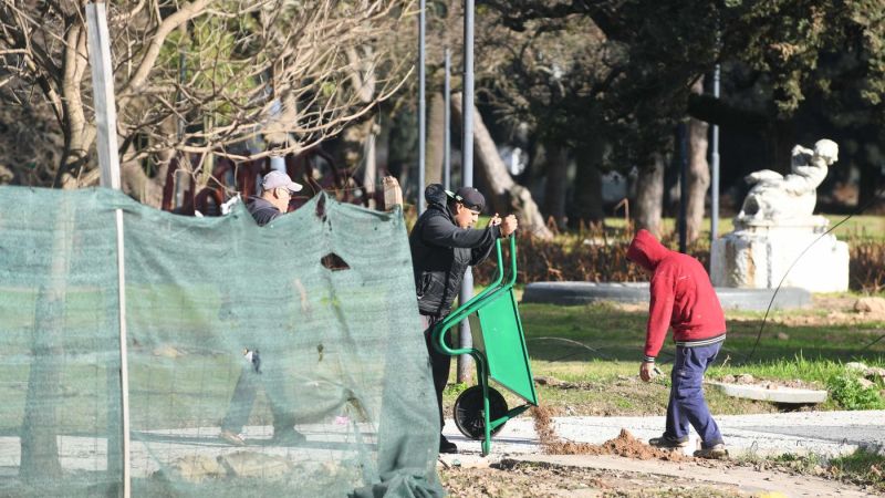 Por las obras de Parque Saavedra, implementan cortes y desvíos en calles de la zona
