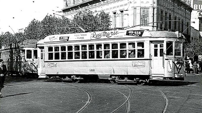 Cuando La Plata viajaba sobre rieles