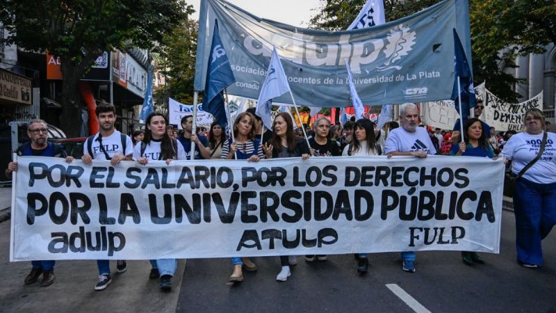 Paro en la UNLP: este miércoles no habrá clases por una nueva protesta docente
