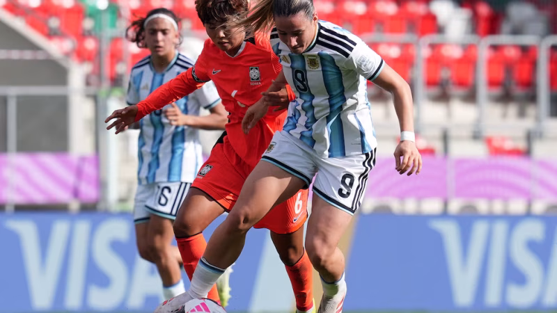 Argentina cayó ante Corea del Sur y se despidió del Mundial Sub 20 femenino