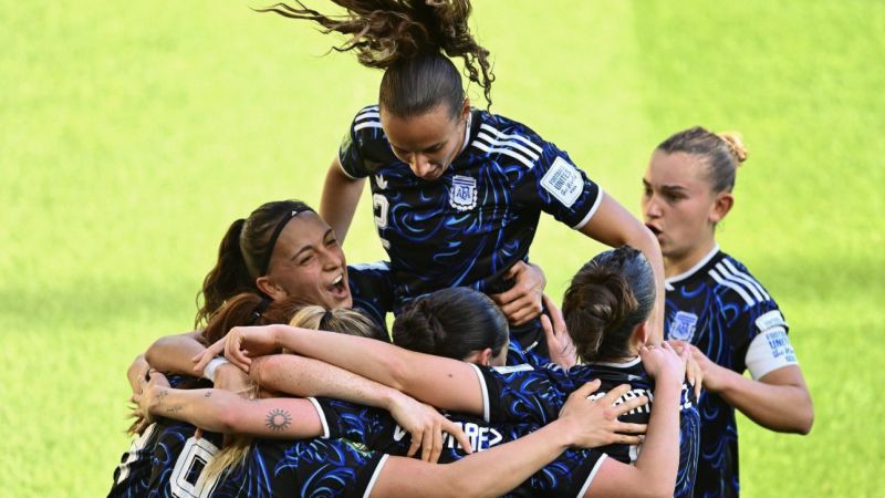 Goleada histórica de Argentina: la Sub 20 femenina aplastó 8-0 a Benín