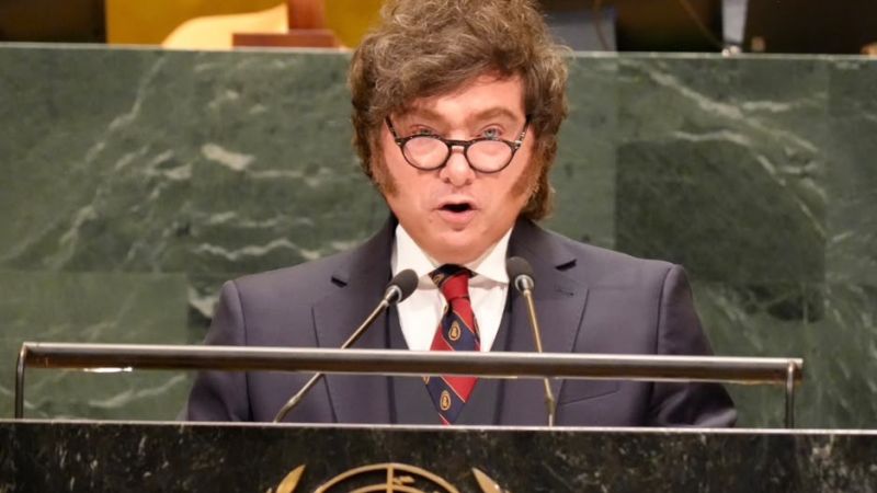 Javier Milei habló en las Naciones Unidas: “Con Malvinas no nos vamos a sentar a esperar que la ONU actúe, vamos a tomar cartas en el asunto”