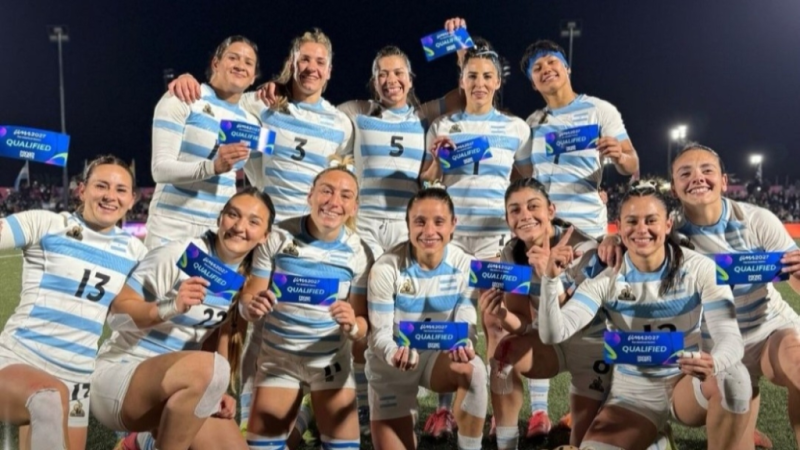 María Taladrid llevó el rugby platense a lo más alto del podio