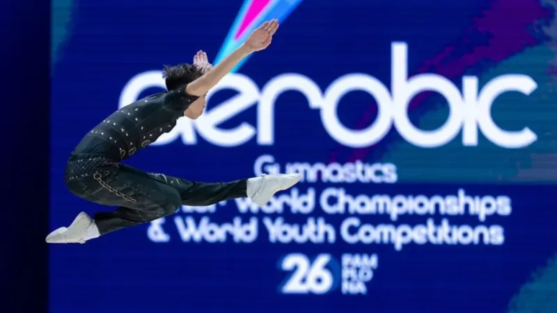 Un gimnasta de La Plata terminó sexto en el Mundial Juvenil de gimnasia aeróbica