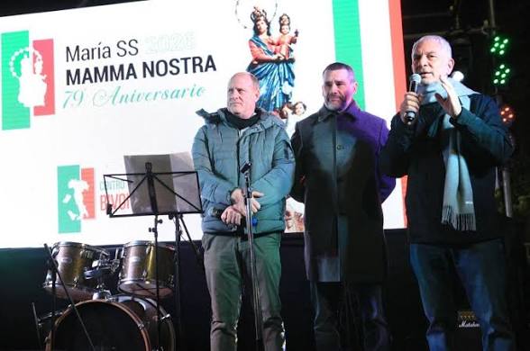 La comunidad italiana celebró el 79° aniversario de la Mamma Nostra