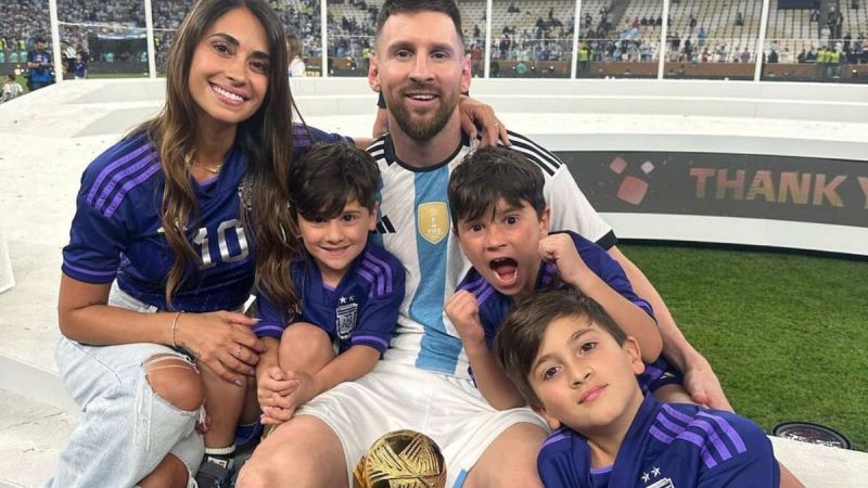 Uno de los hijos de Messi podría enfrentar a Estudiantes y Gimnasia en un torneo infantil
