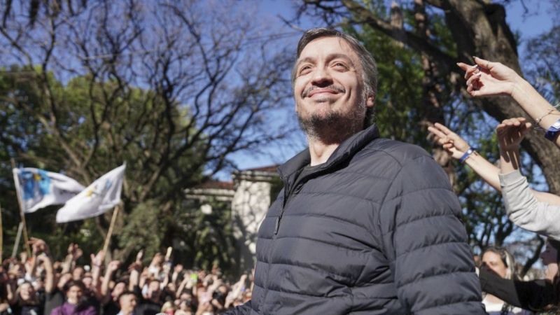 Máximo Kirchner volvió a impulsar la candidatura de Cristina y cuestionó a Kicillof