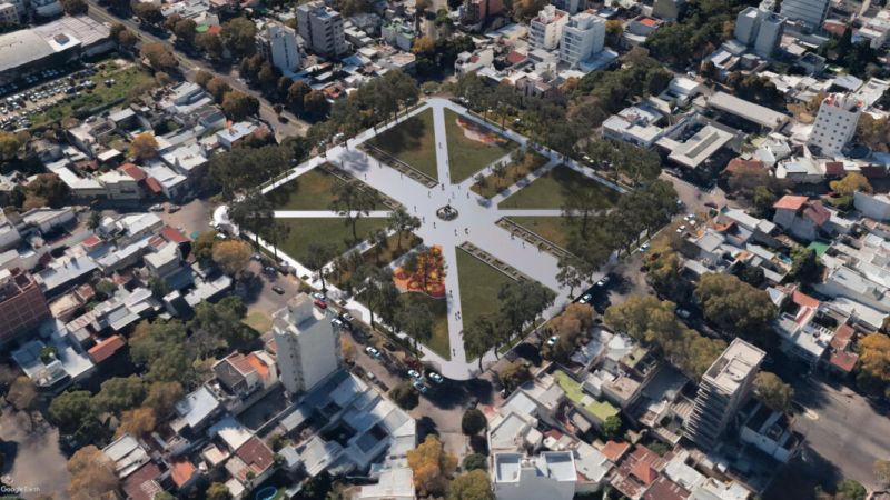 Cortes de tránsito en Plaza España durante un mes