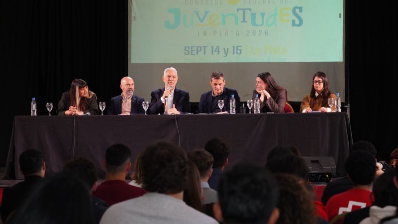 Alak y Cara abrieron el Congreso Federal e Internacional de Juventudes en La Plata