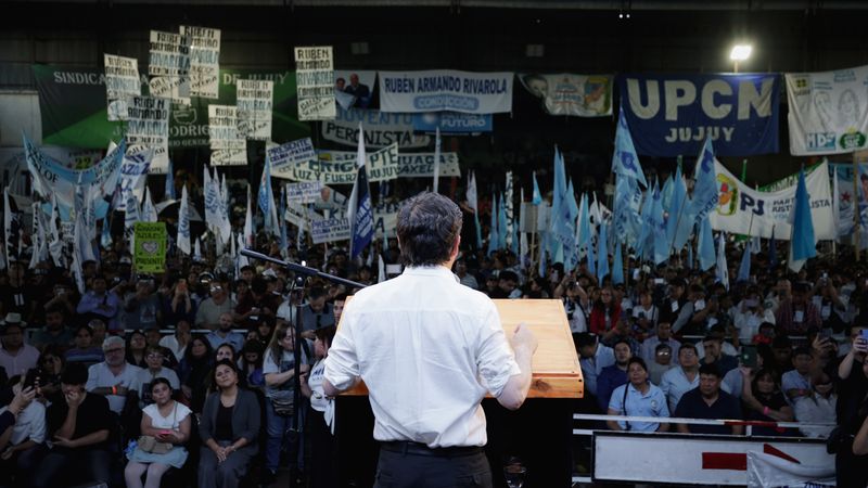 Axel Kicillof en Jujuy: “El año que viene vamos a cambiar la historia de la Argentina”