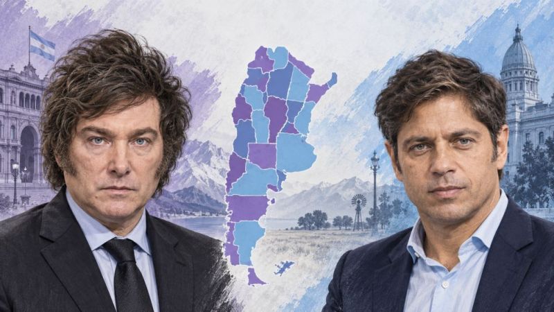 Milei y Kicillof mejoran en septiembre, pero ninguno rompe la barrera del 30% a un año de la elección