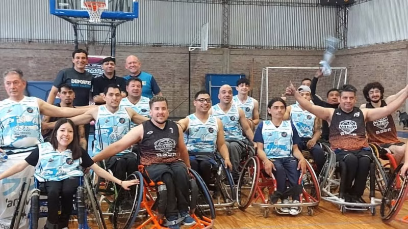 Ensenada festejó en la Liga Nacional de Básquet Adaptado