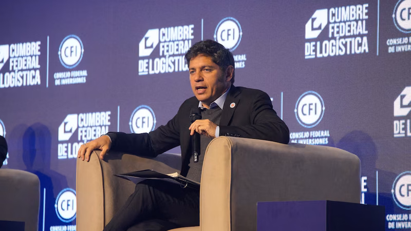 Kicillof cruzó a Milei por la obra pública: “Estamos sufriendo todos la interrupción”