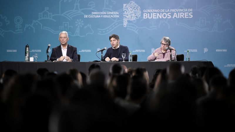 Kicillof advierte que Milei viene "a destruir lo que funciona" y confirmó su presencia en la marcha universitaria
