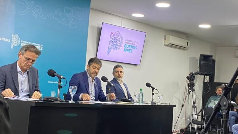 Agenda, salarios, ARBA y críticas a Milei: los anuncios de Provincia de este lunes