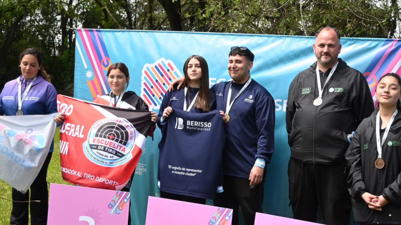 Berisso sumó cinco medallas y ya acumula seis en los Juegos Bonaerenses