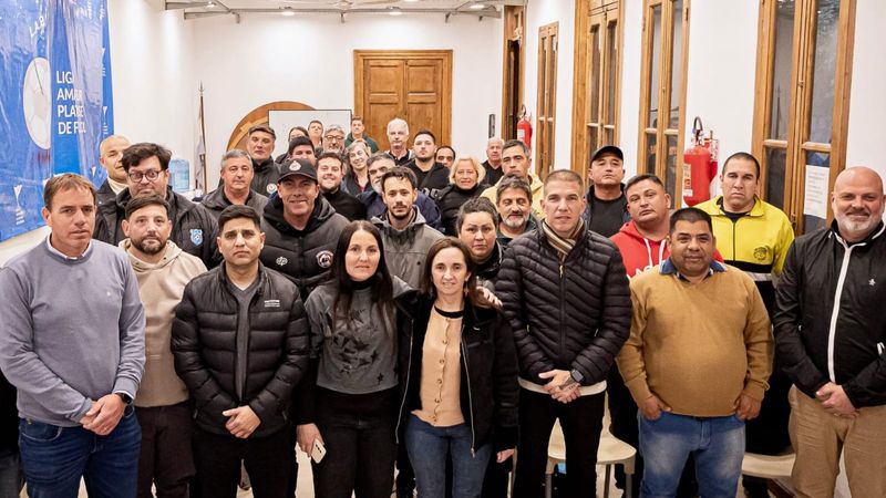 La Liga Amateur Platense se reunió con organismos de seguridad para prevenir la violencia en el fútbol