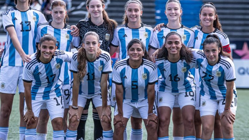 Argentina debuta en el Mundial femenino Sub 17: rivales, sede y convocadas