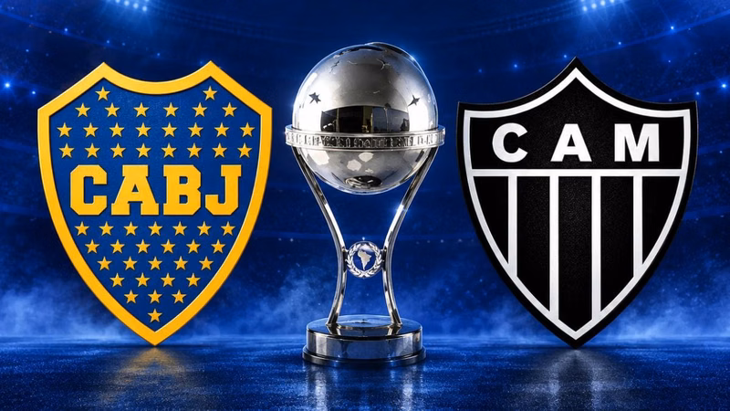 Boca Juniors y Atlético Mineiro, la final de la Copa Sudamericana 2026