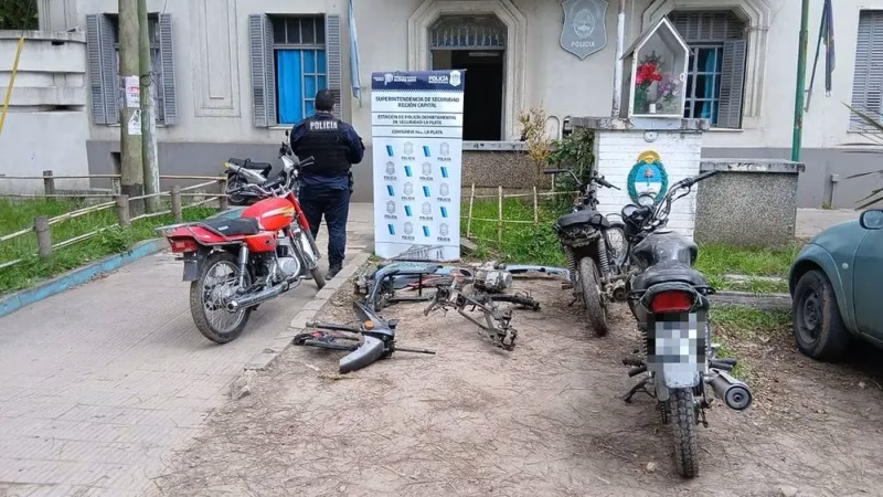 Una fuga terminó en un desarmadero clandestino en La Plata