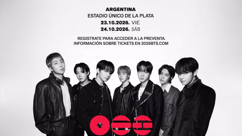 BTS desembarca en Argentina y convierte a La Plata en una parada mundial del K-pop
