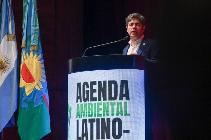 Kicillof encabezó la Agenda Ambiental Latinoamericana en La Plata y apuntó contra Milei
