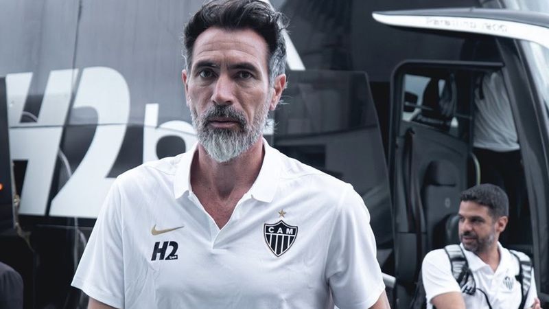 Eduardo Domínguez hace historia en Atlético Mineiro